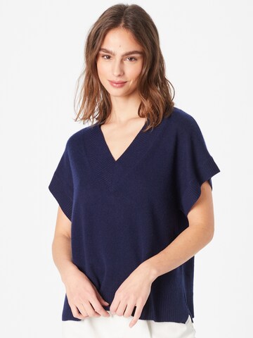 Pull-over 'Hevin' Part Two en bleu : devant