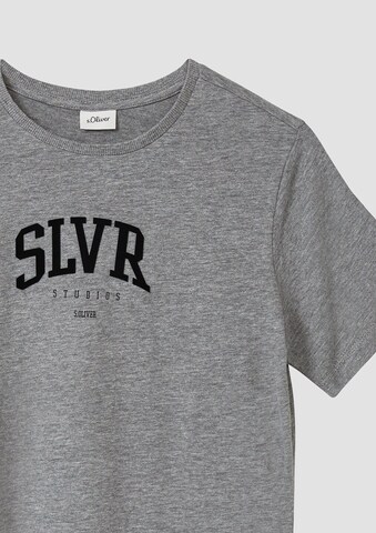 s.Oliver T-Shirt in Grau