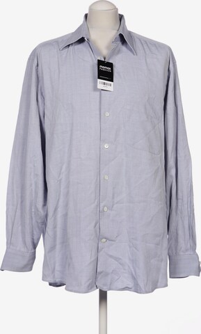 Van Laack Button Up Shirt in L in Grey: front