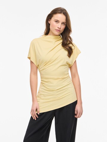 Chemisier VILA en jaune : devant