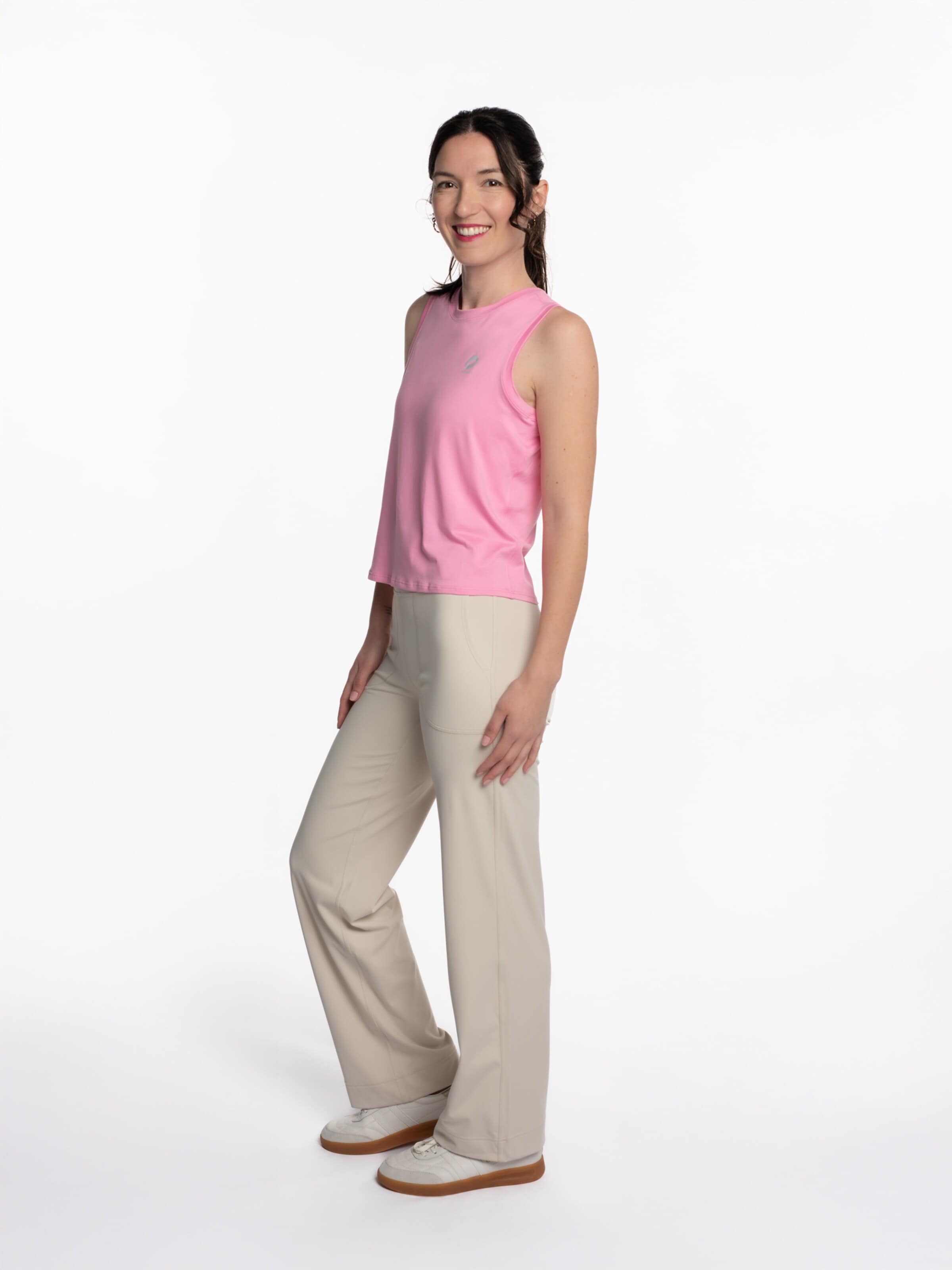 mymotus Sportovní top 'mymotu®, ladies top with details, YW11' – pink