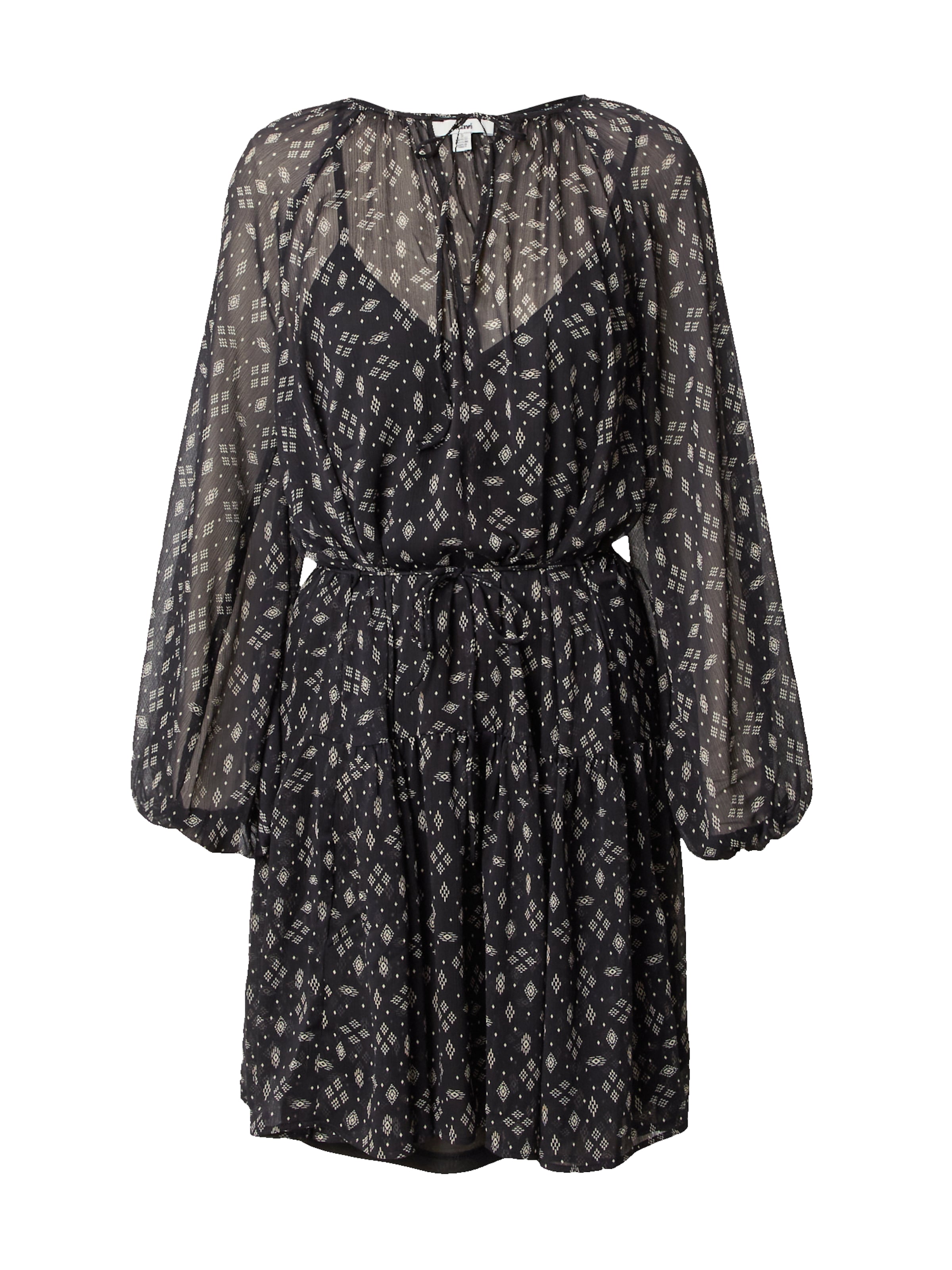 Robe Mavi en noir : devant