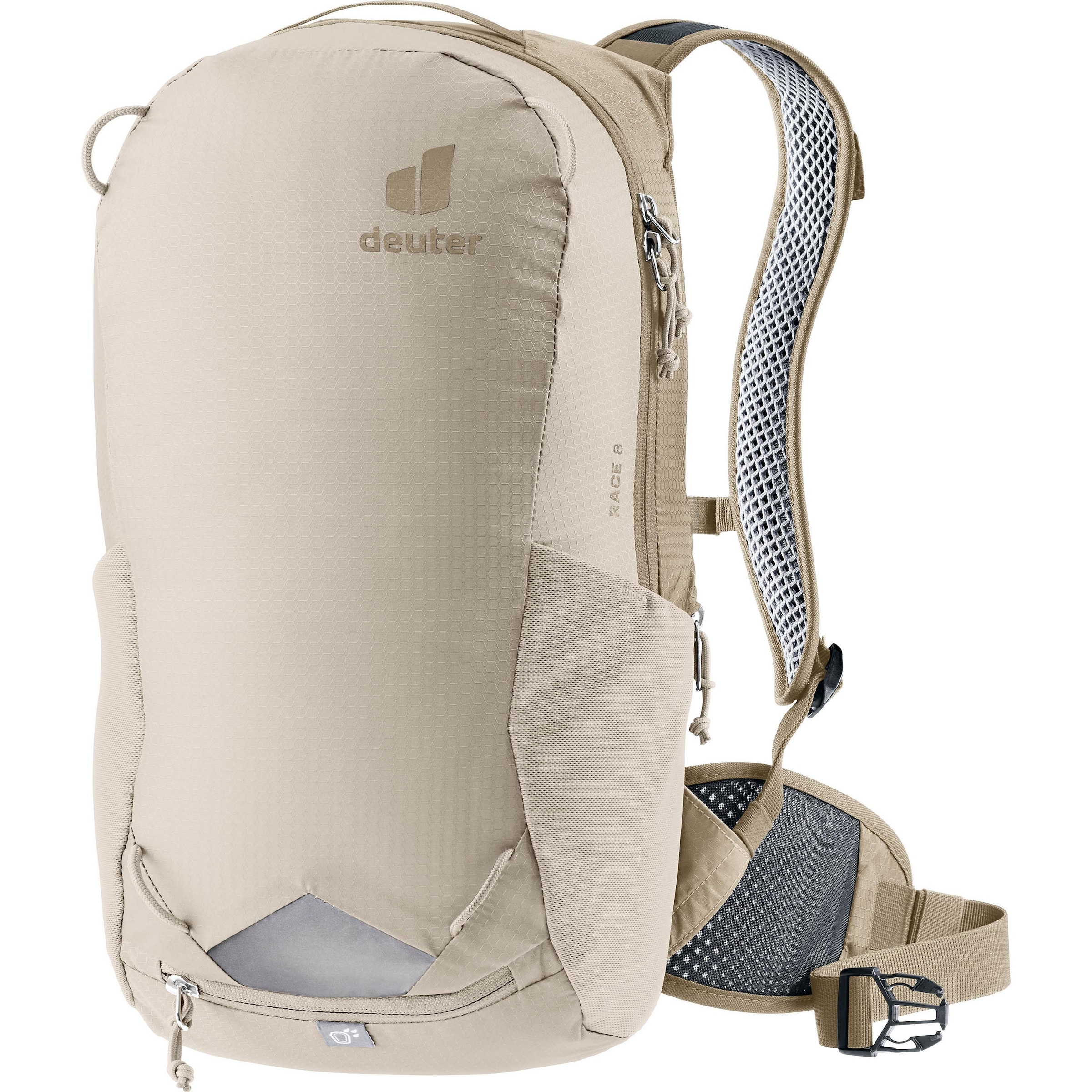 DEUTER Sports backpack 'Race 8' in Beige