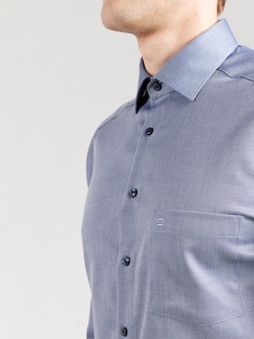 OLYMP - Ajuste regular Camisa en azul