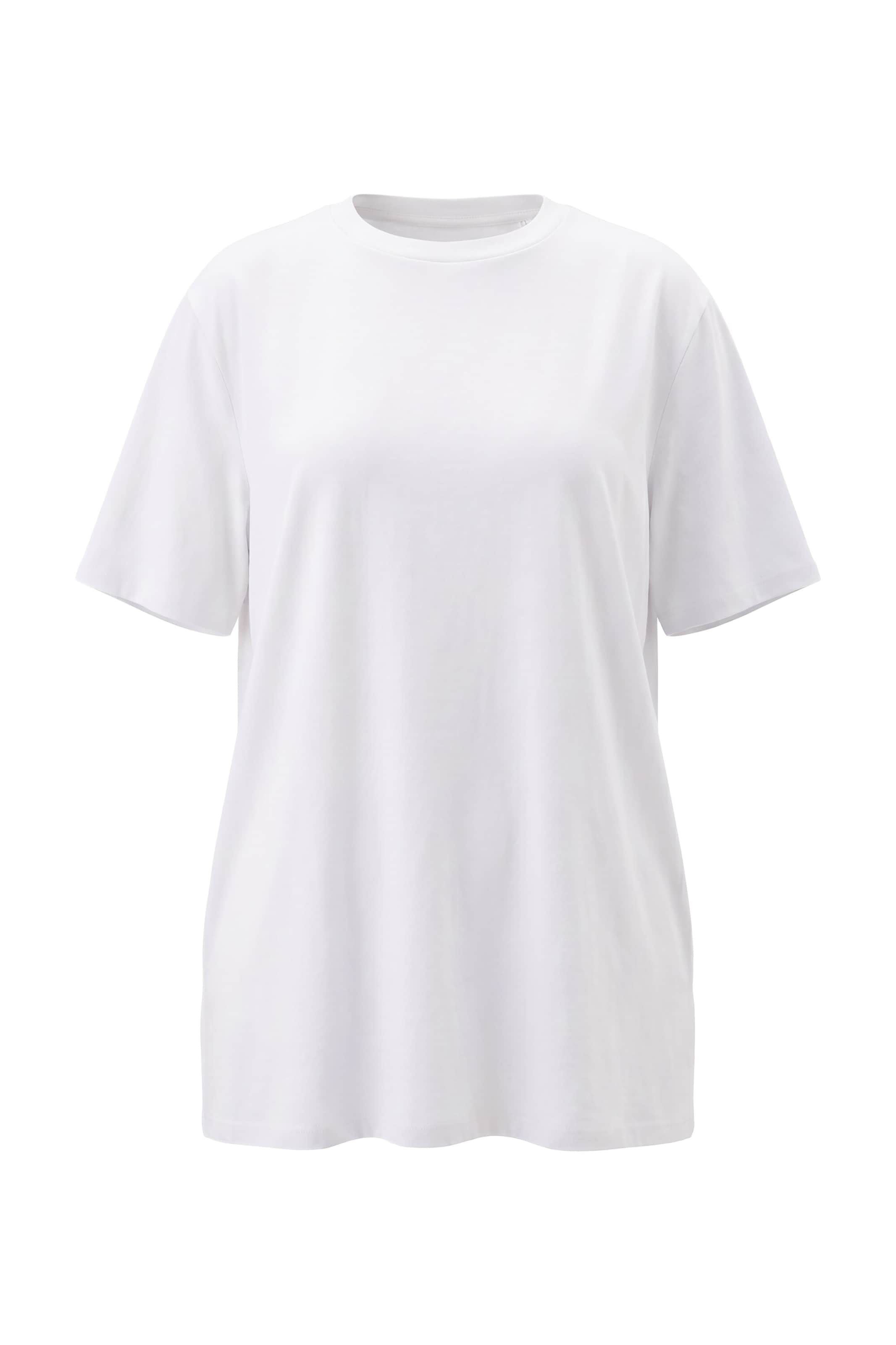 Ulla Popken Shirt in Weiß: Vorderseite