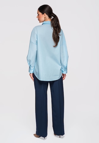 Ombre Blouse 'OW-SH-E0014' in Blauw