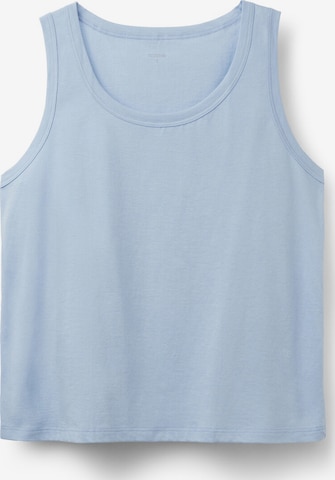 Tezenis Pajama Shirt in Blue: front