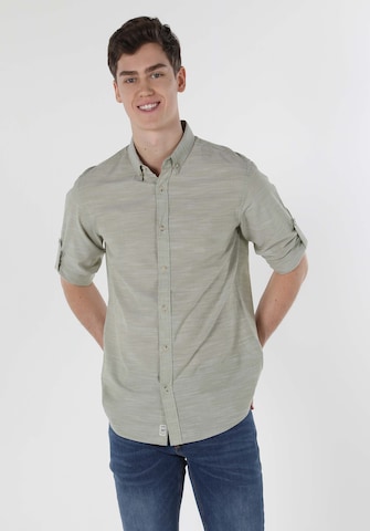 Colin's Regular fit Button Up Shirt in Green