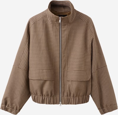 MANGO Välikausitakki 'Josef' värissä ruskea / musta, Tuotenäkymä