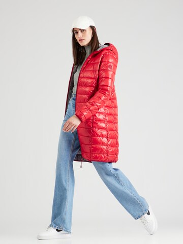 Manteau mi-saison QS en rouge