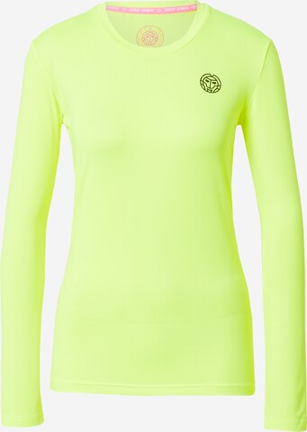 BIDI BADU Performance Shirt 'Pia' in Yellow: front