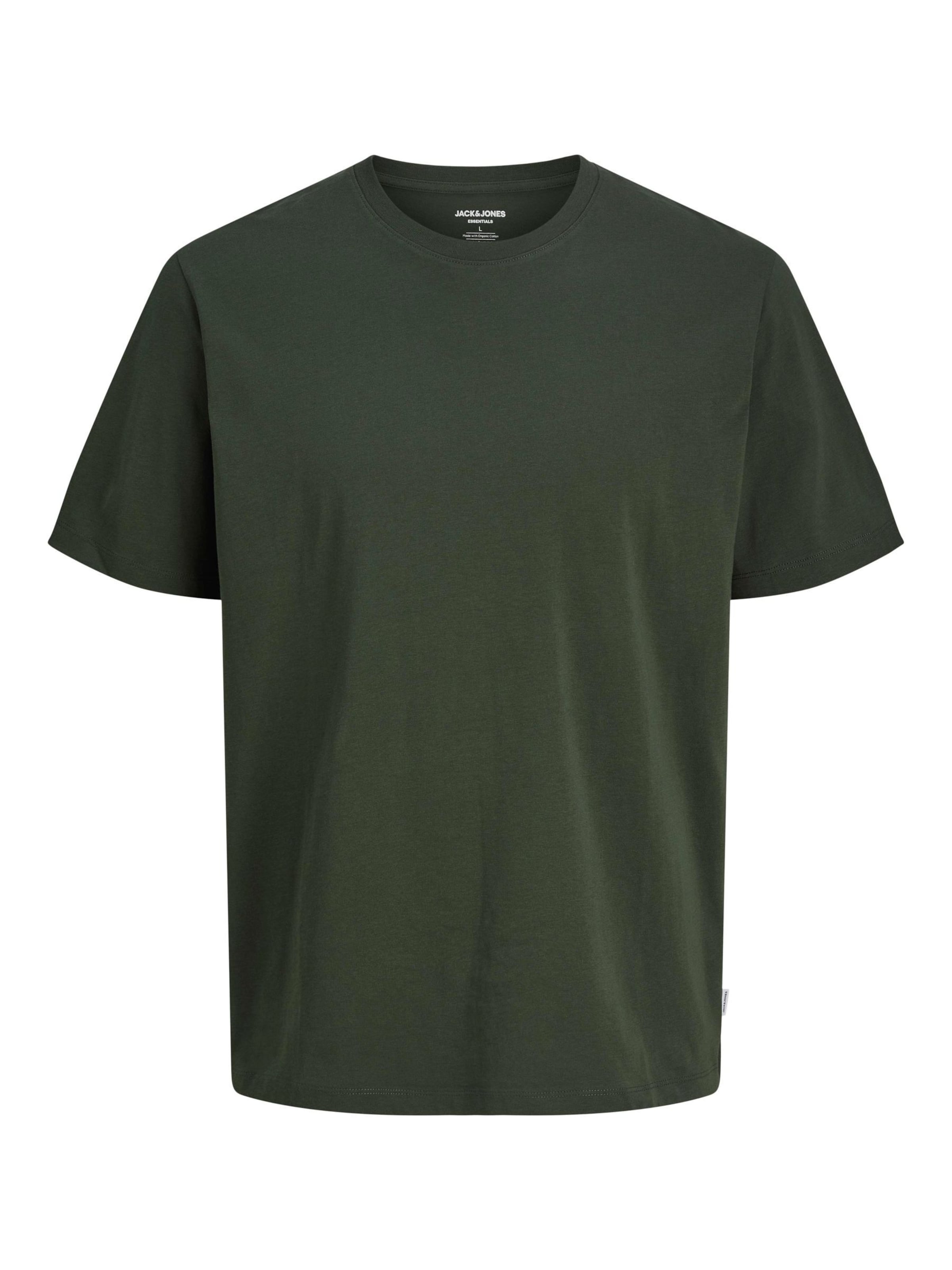 JACK & JONES Slim fit Shirt in Groen: voorkant