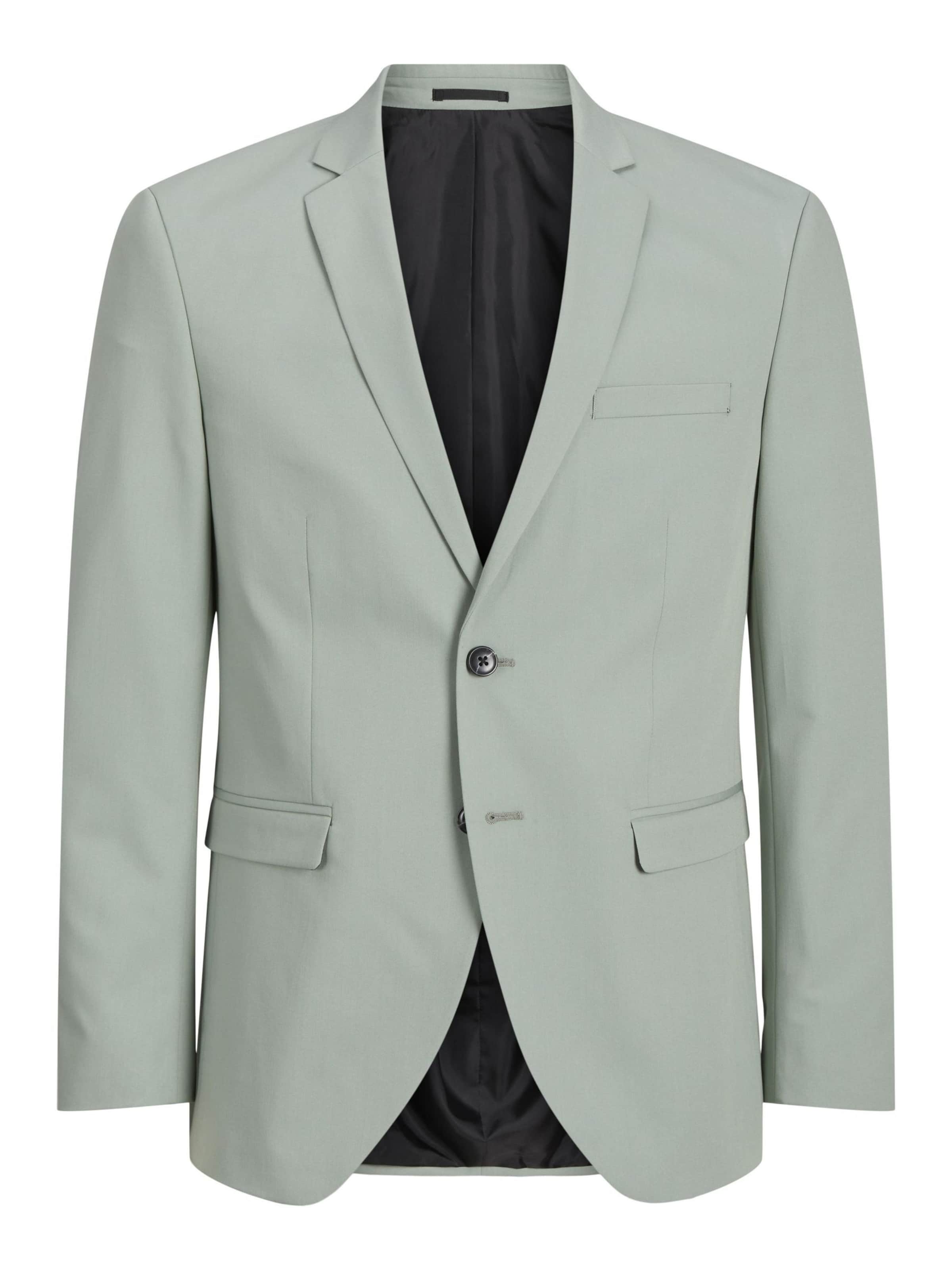 JACK & JONES Slim fit Business Blazer 'JPRFranco' in Green: front