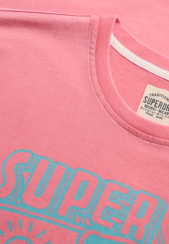 Superdry & Co Shirt in Roze