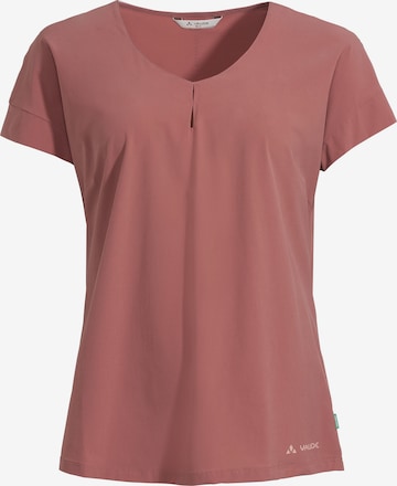 VAUDE T-Shirt 'Skomer' in Pink: front