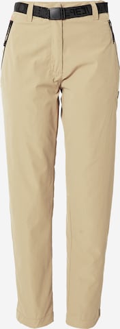 Pantaloni per outdoor 'MARINETTE' di ICEPEAK in beige: frontale