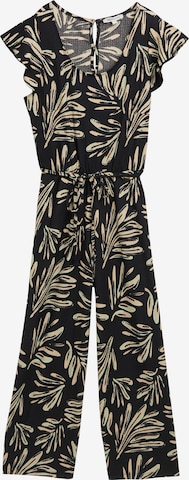 melns TOM TAILOR DENIM Kombinezons: no priekšpuses