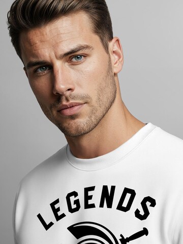 Neverless Sweatshirt 'Legends'‌‌‌‌‌‌ in Weiß