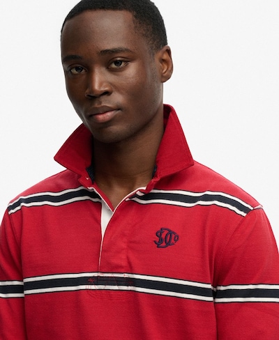 Superdry & Co Shirt in marine blue / Red / White, Item view