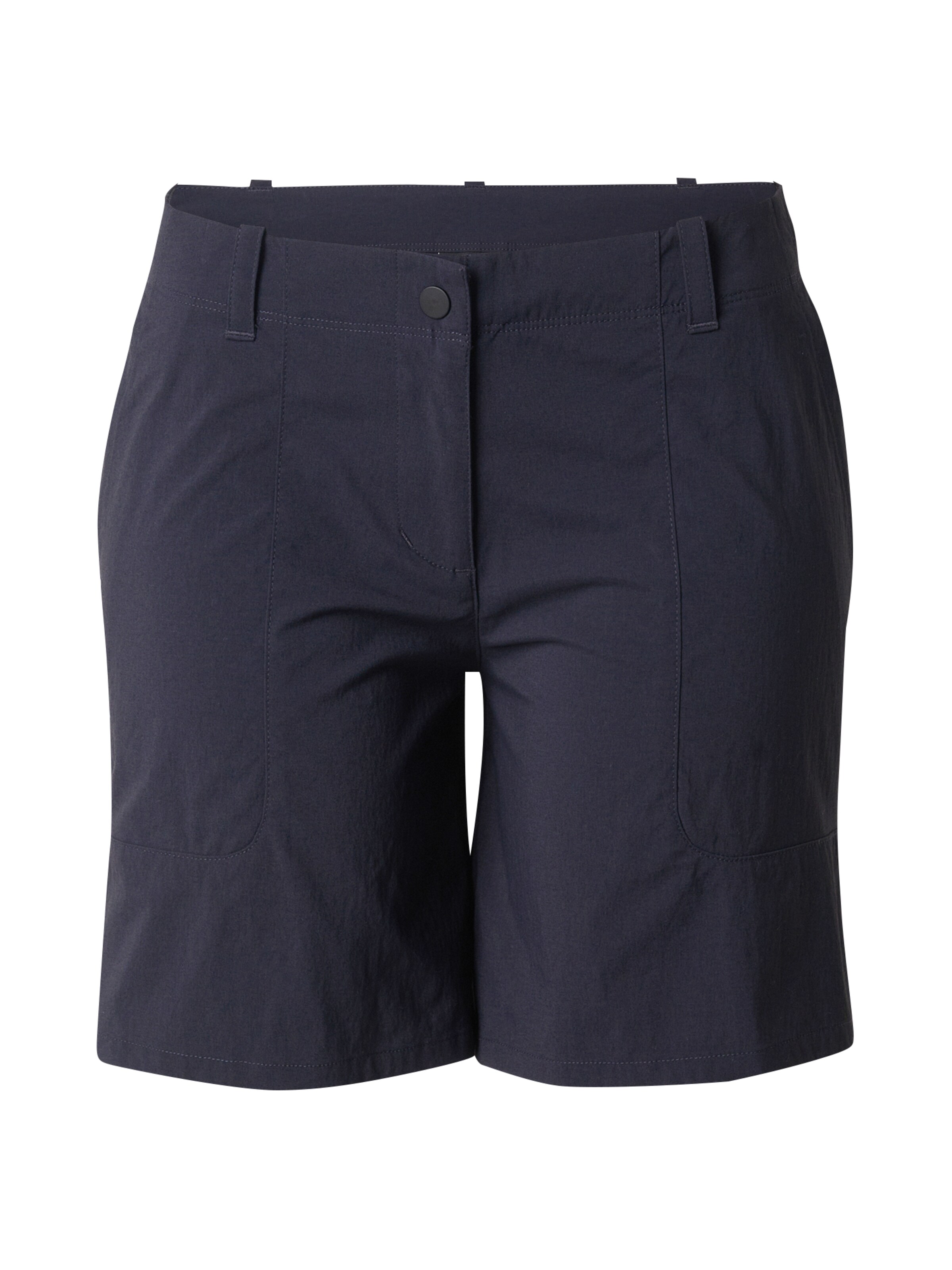 JACK WOLFSKIN Normální Outdoorové kalhoty 'Desert' – modrá: přední strana