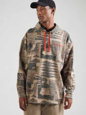 SCOTCH & SODA Sweatshirt in Beige: voorkant