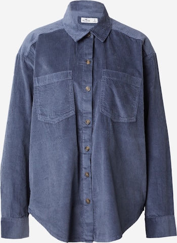 HOLLISTER Blouse in Blauw: voorkant