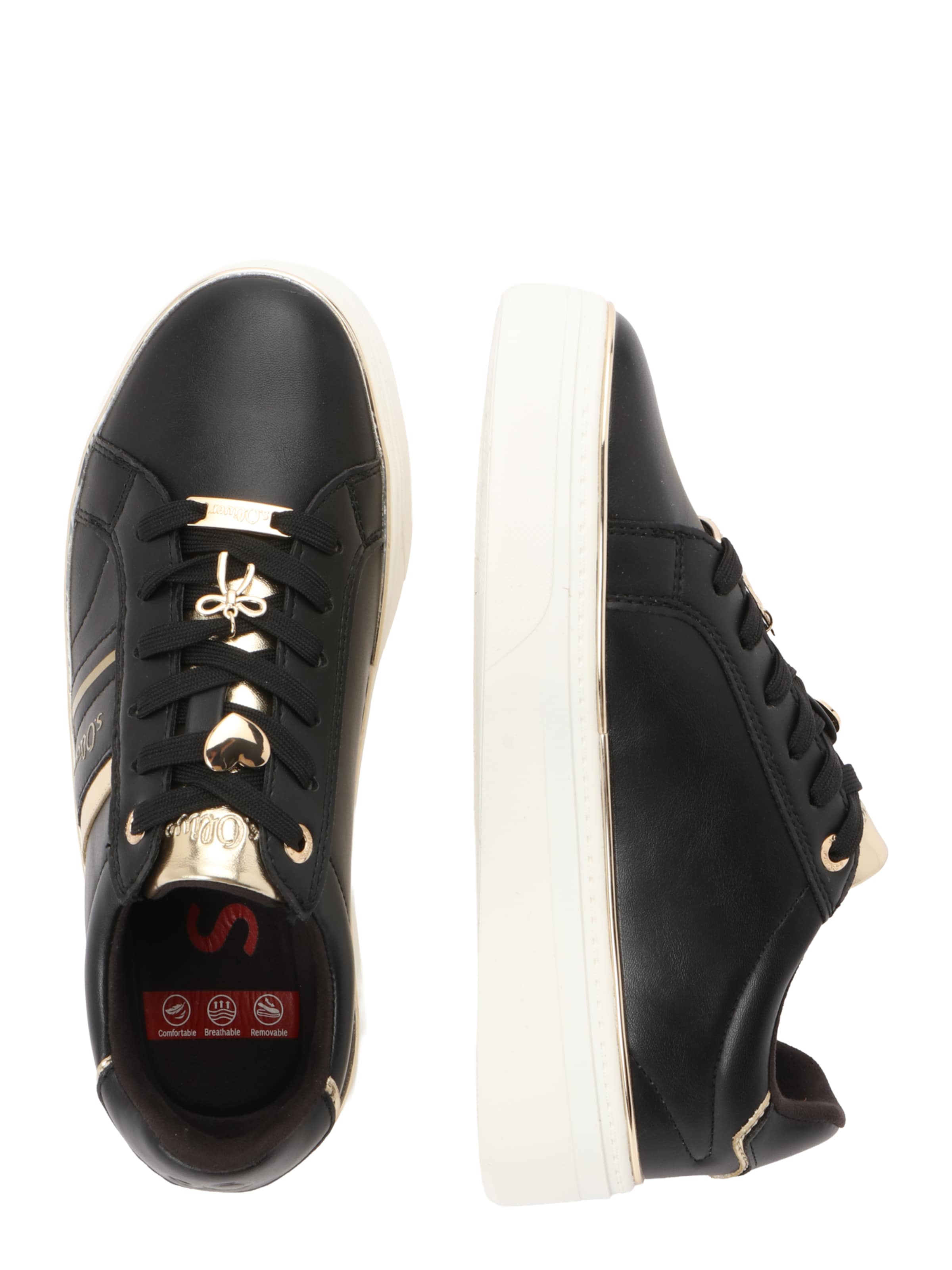 s.Oliver BLACK LABEL Sneaker low i sort