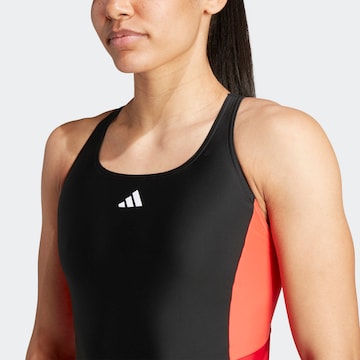 ADIDAS PERFORMANCE Bustier Sportbadeanzug in Schwarz