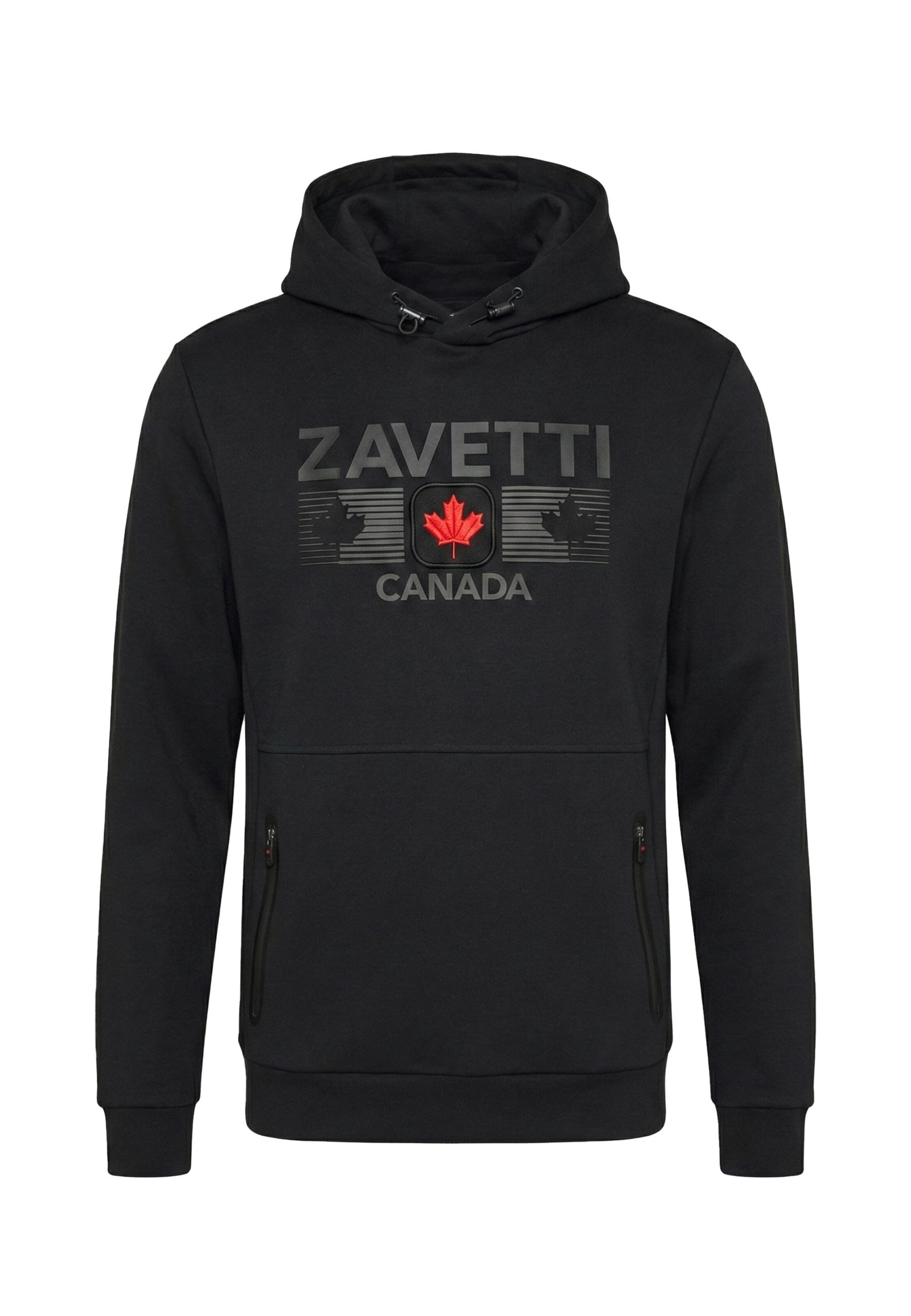 Zavetti Canada - Sweatshirt 'CIRICO' em preto: frente