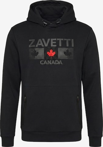 Zavetti Canada - Sweatshirt 'CIRICO' em preto: frente