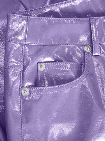 JJXX Ohlapna forma Hlače 'Kenya' | vijolična barva