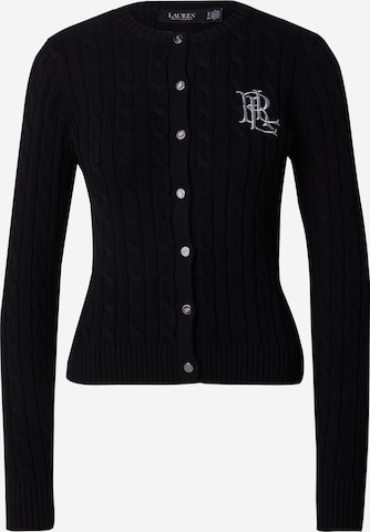 Cardigan Lauren Ralph Lauren en noir : devant