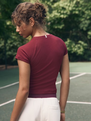 T-shirt self. en rouge