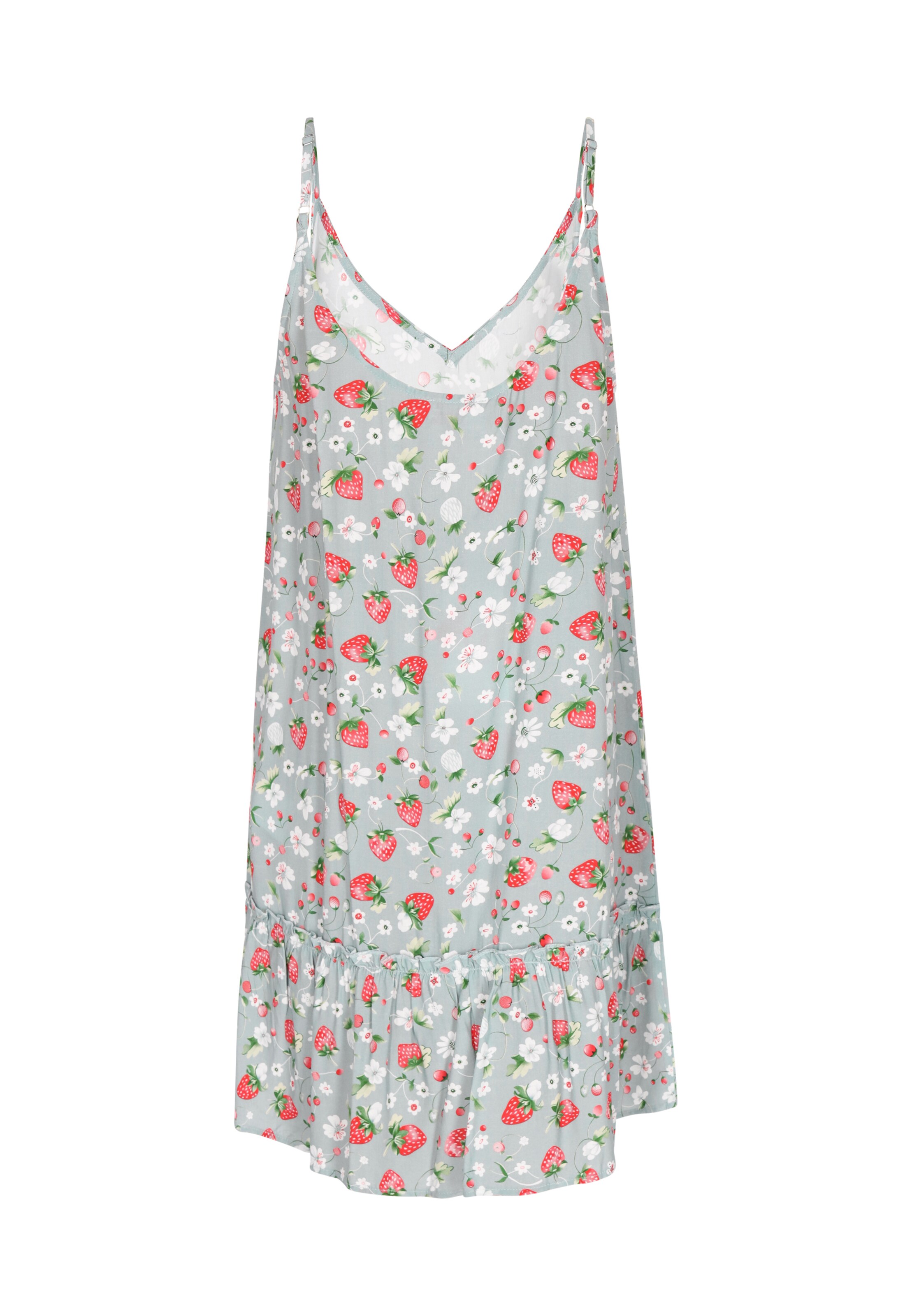 swirly Letnia sukienka w kolorze zielony