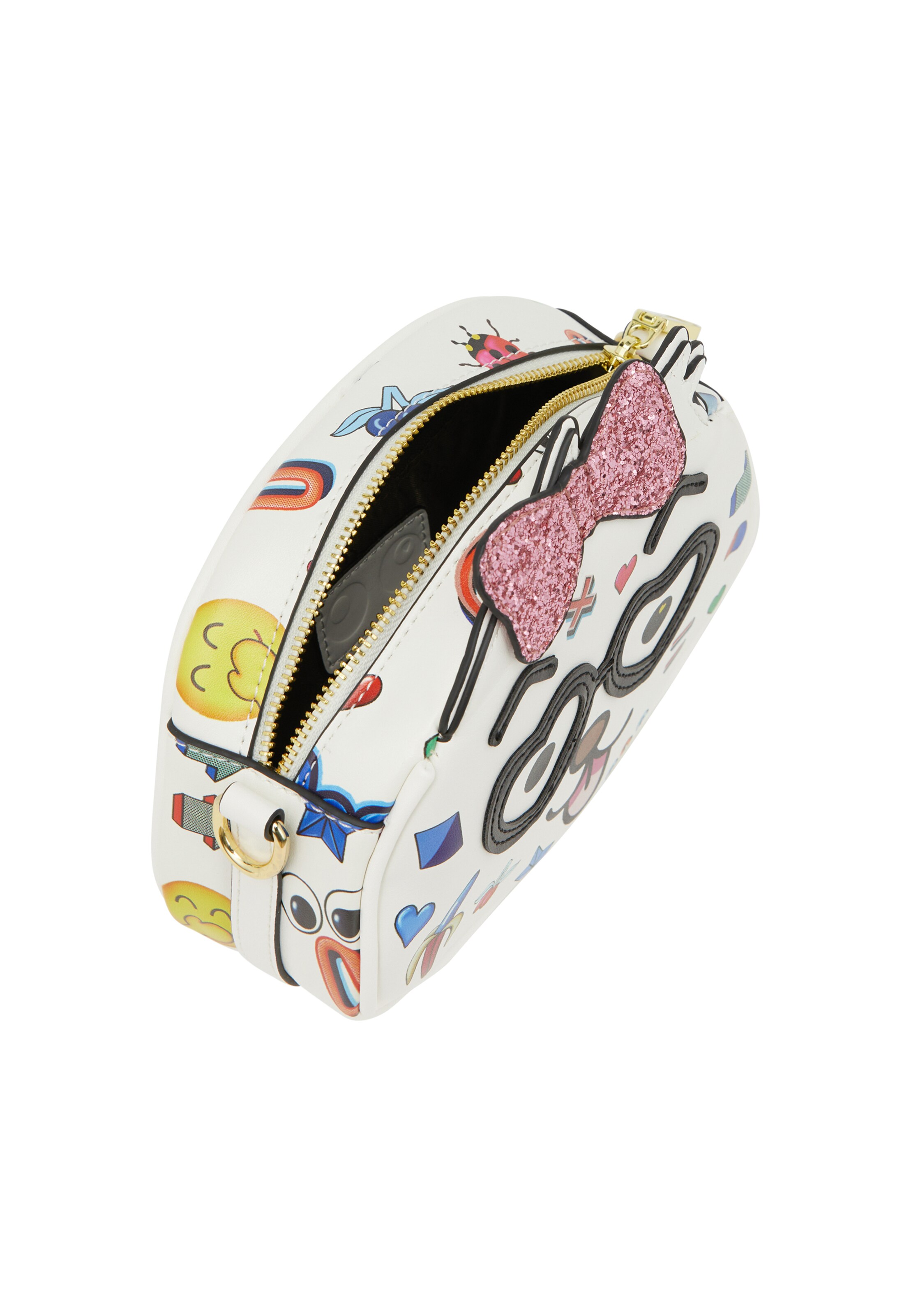 MYMO Handtas 'Pop Eyetheme' in Wit