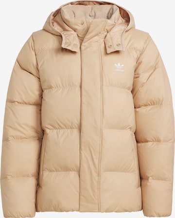 Giacca invernale 'Adicolor' di ADIDAS ORIGINALS in beige: frontale