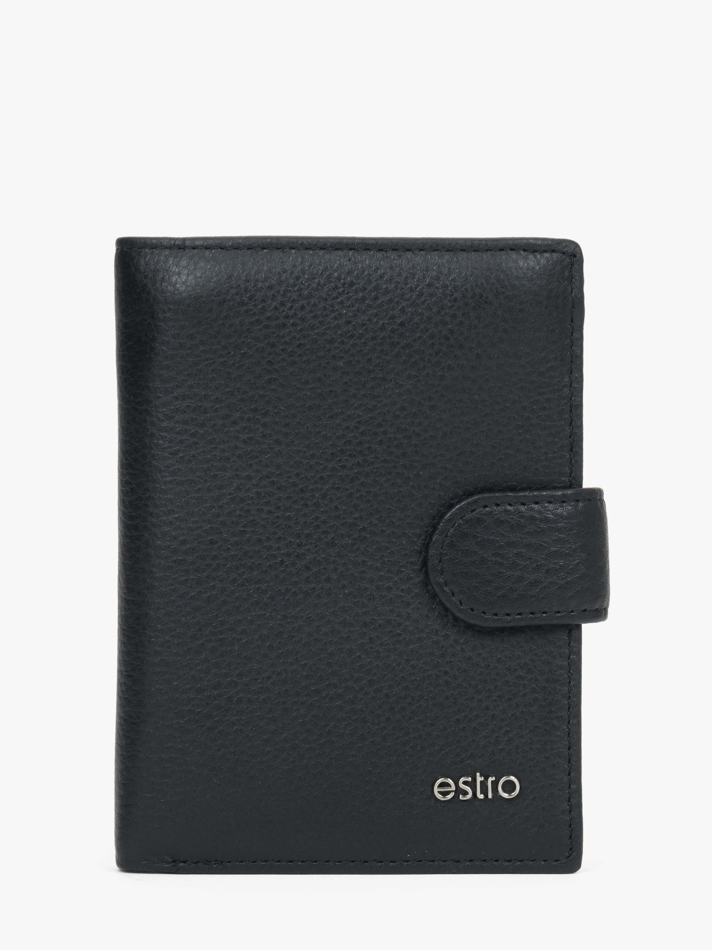 Estro Tegnebog '168-55' i sort: forside