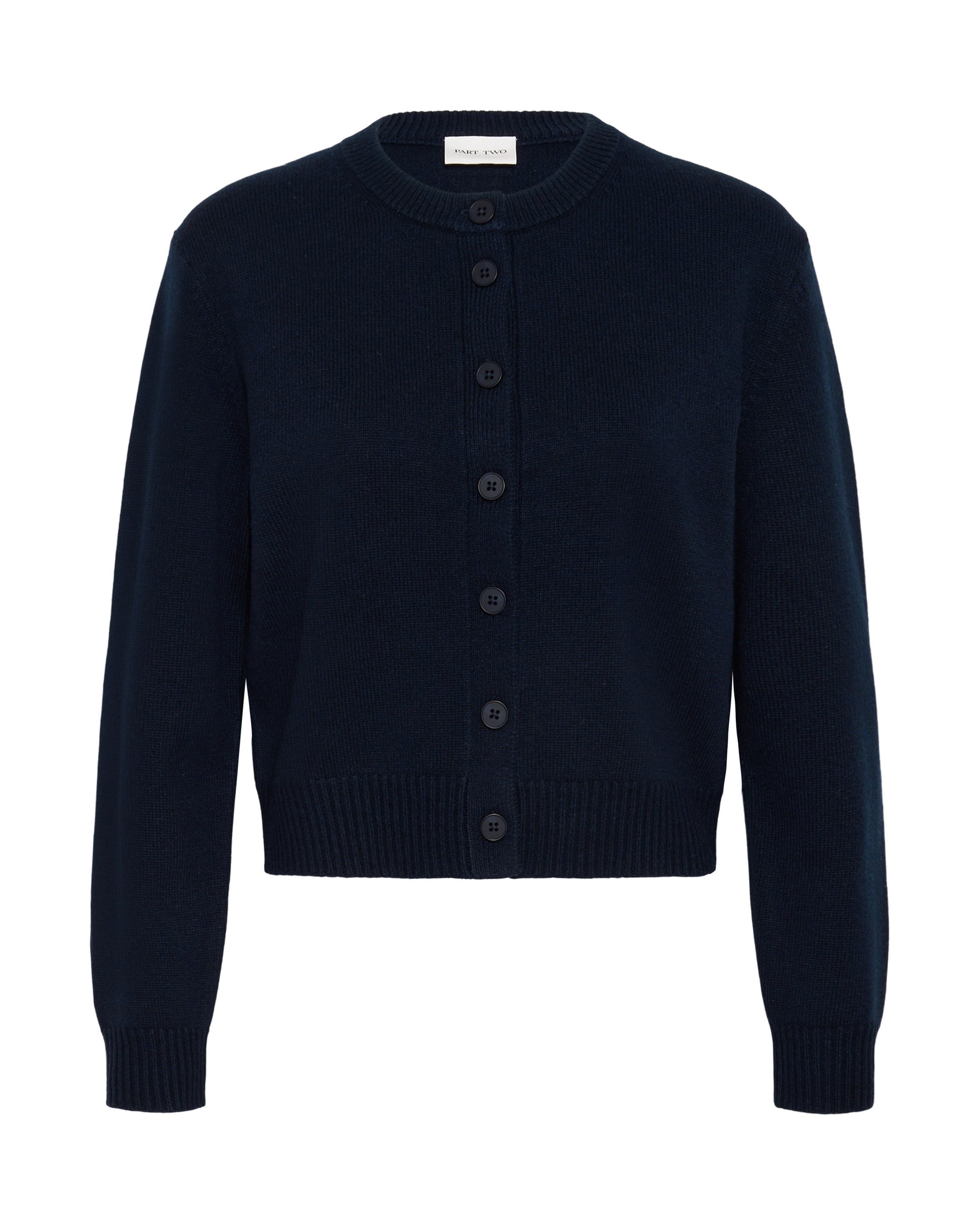 Cardigan Part Two en bleu : devant
