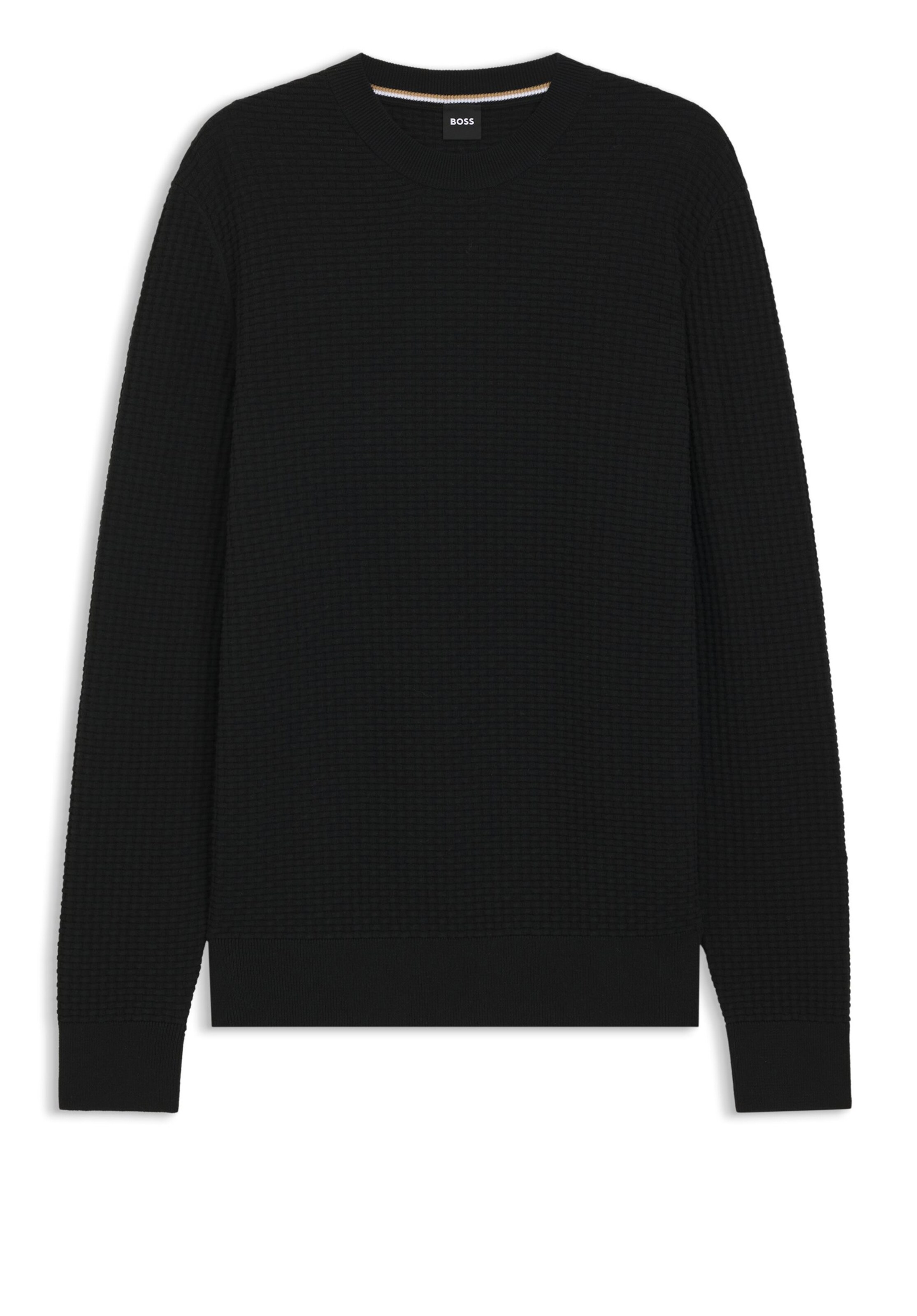 BOSS Pullover 'Imberto' in Schwarz: Vorderseite