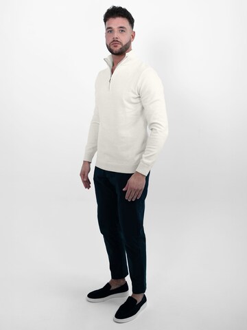 Vercate Pullover 'No. 15' in Weiß