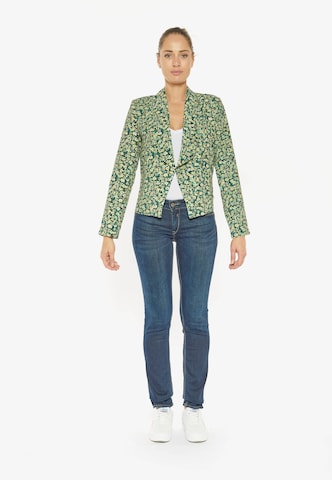 Le Temps Des Cerises Blazer 'MERYA' in Green