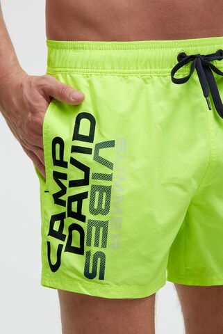 CAMP DAVID Board Shorts in Green