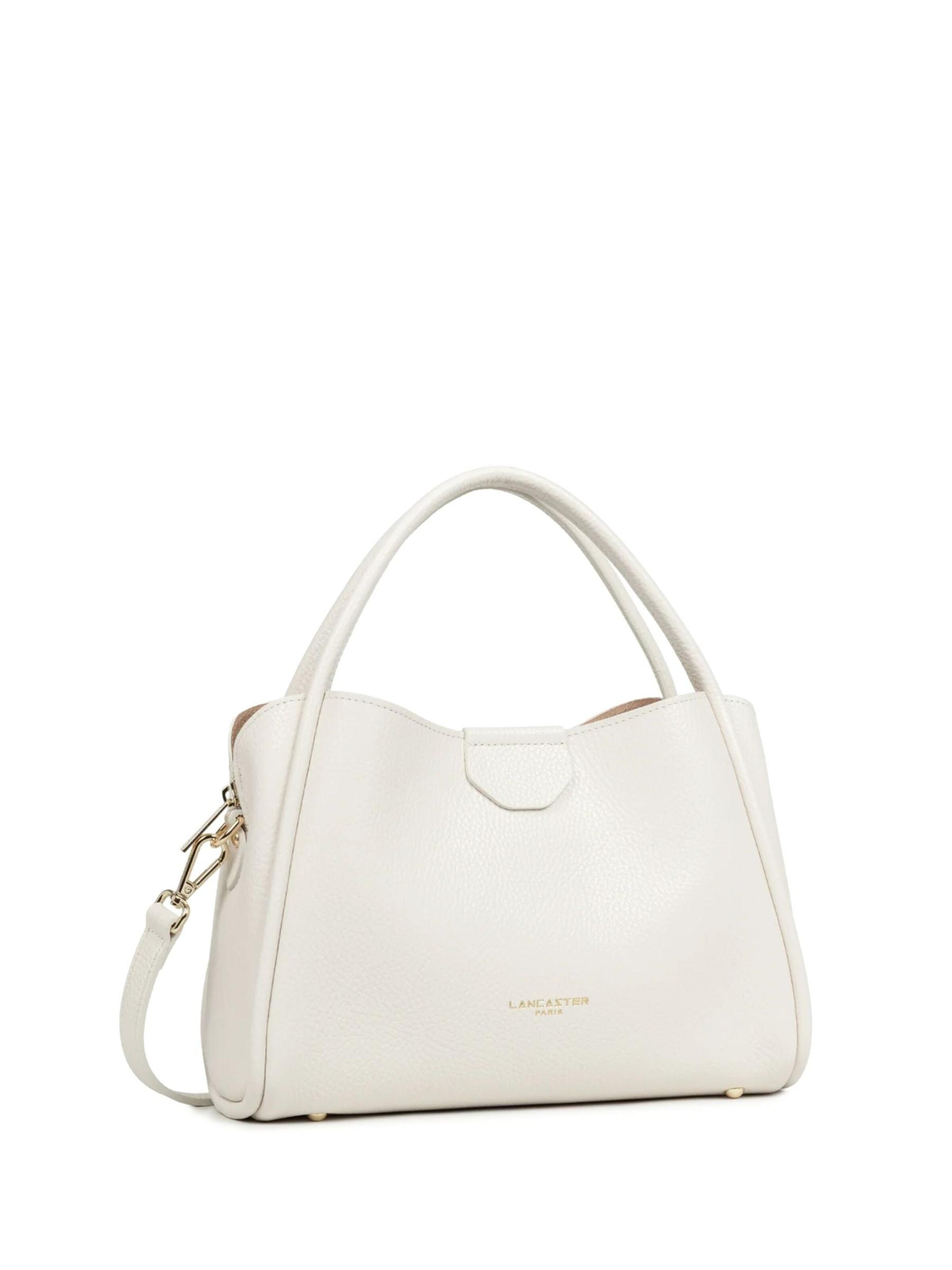 Sacs à main 'Lancaster Sac à main Aimantée M Ida Double Ecru - In - Beige' LANCASTER Paris en beige