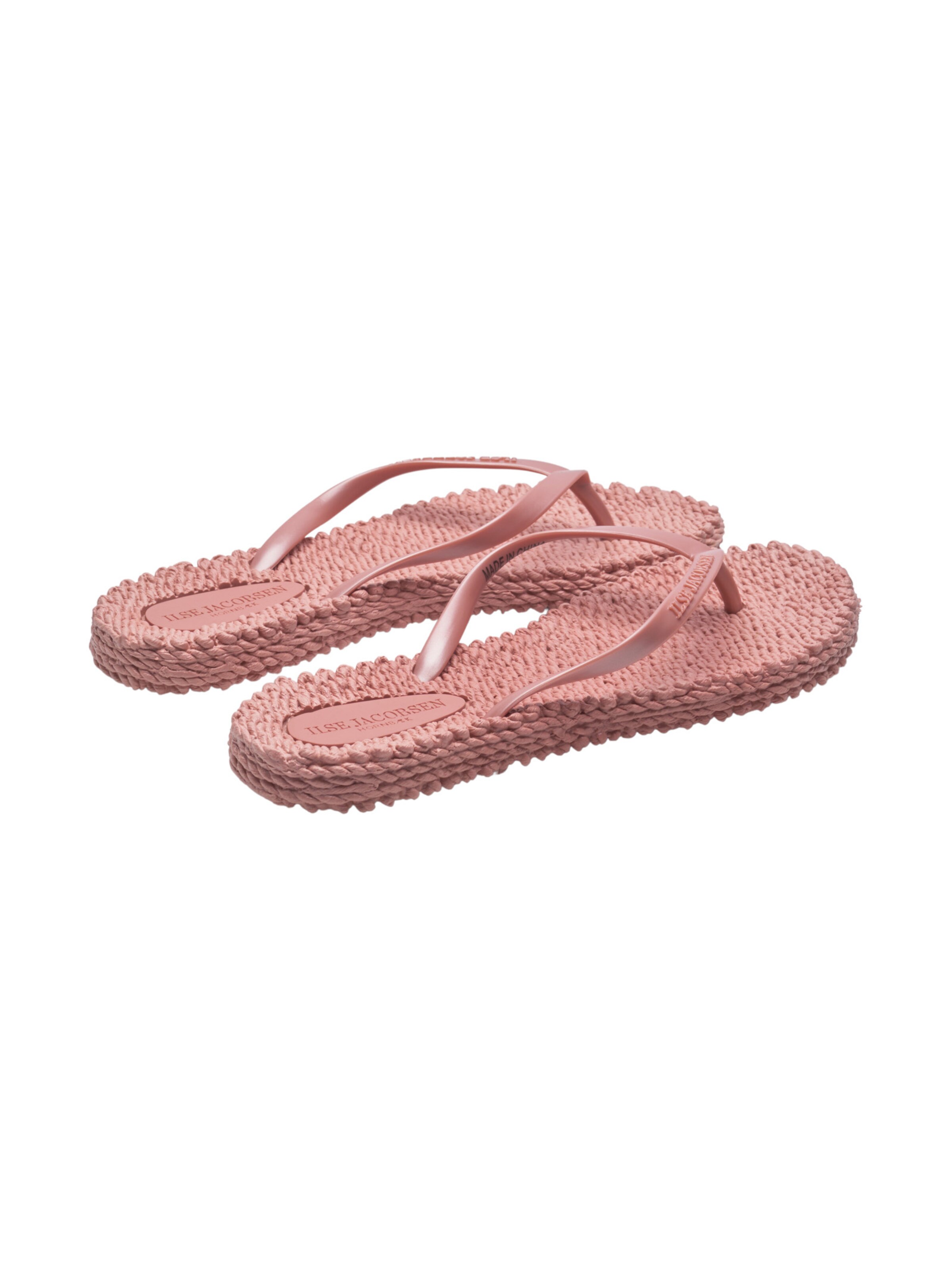 ILSE JACOBSEN T-Bar Sandals 'CHEERFUL02' in Pink