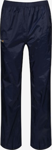 REGATTA Regular Outdoorhose 'Pack It' in Blau: predná strana