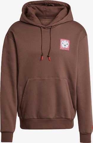 ADIDAS ORIGINALS Collegepaita 'Graphic' värissä ruskea: etupuoli