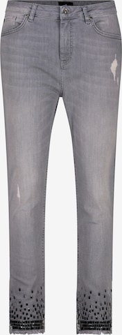 monari Skinny Farkut värissä harmaa: etupuoli