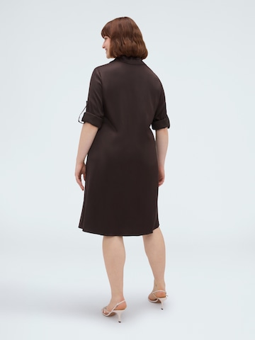 Abito camicia di Fiorella Rubino in marrone