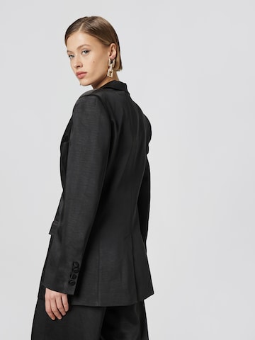 VIERVIER Blazer 'Carlotta' (GRS) in Schwarz