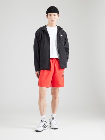Regular Pantalon de sport 'Essentials Chelsea' ADIDAS SPORTSWEAR en rouge